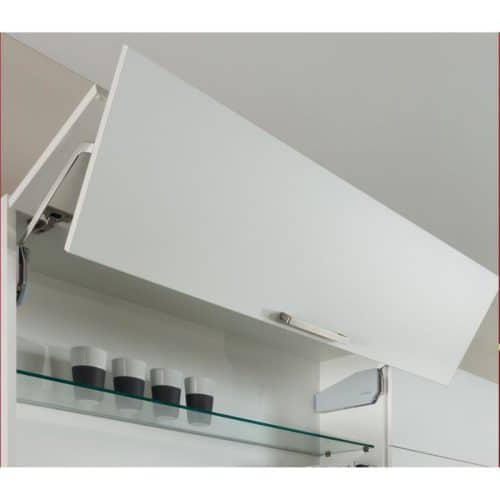 Ảnh thực tế bộ tay nâng FREE FOLD SHORT Hafele 493.05.740, xám