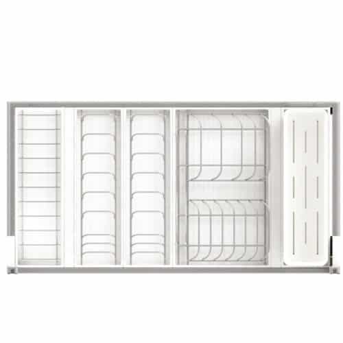 Ảnh thực tế rổ bát đĩa cho ngăn kéo trên Hafele 545.14.929