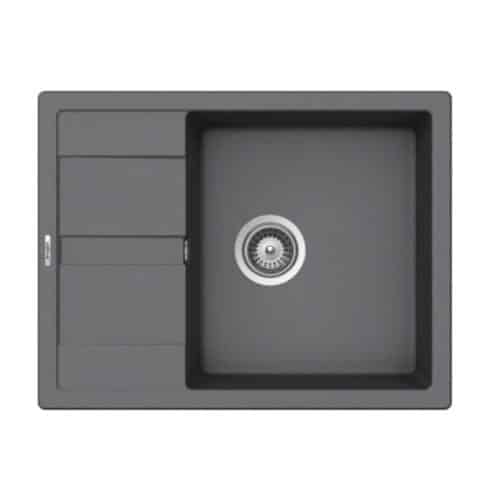 Chậu rửa bát đá Hafele HS20-GED1S60 570.30.840 màu xám