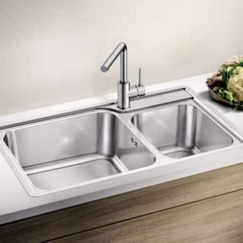 Chậu rửa chén bát Hafele Blanco - Lemis XL 8-IF 570.27.180