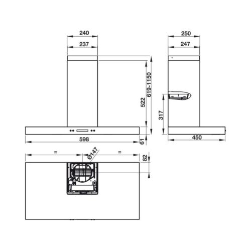 Kích thước hafele-hh-wi60b-539-81-173