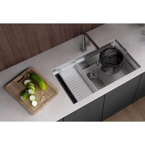 Bộ chậu rửa và phụ kiện Hafele HS21-SSN1S90 567.94.029