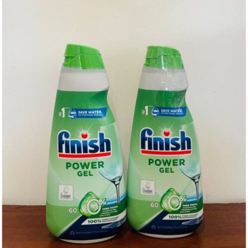 Gel rửa bát Finish Eco 0% chai 900ml 3 anh gel rua bat finish eco 0 chai 900ml